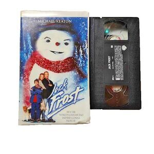 Jack Frost VHS Family Movie Comedy Michael Keaton  PG 1999